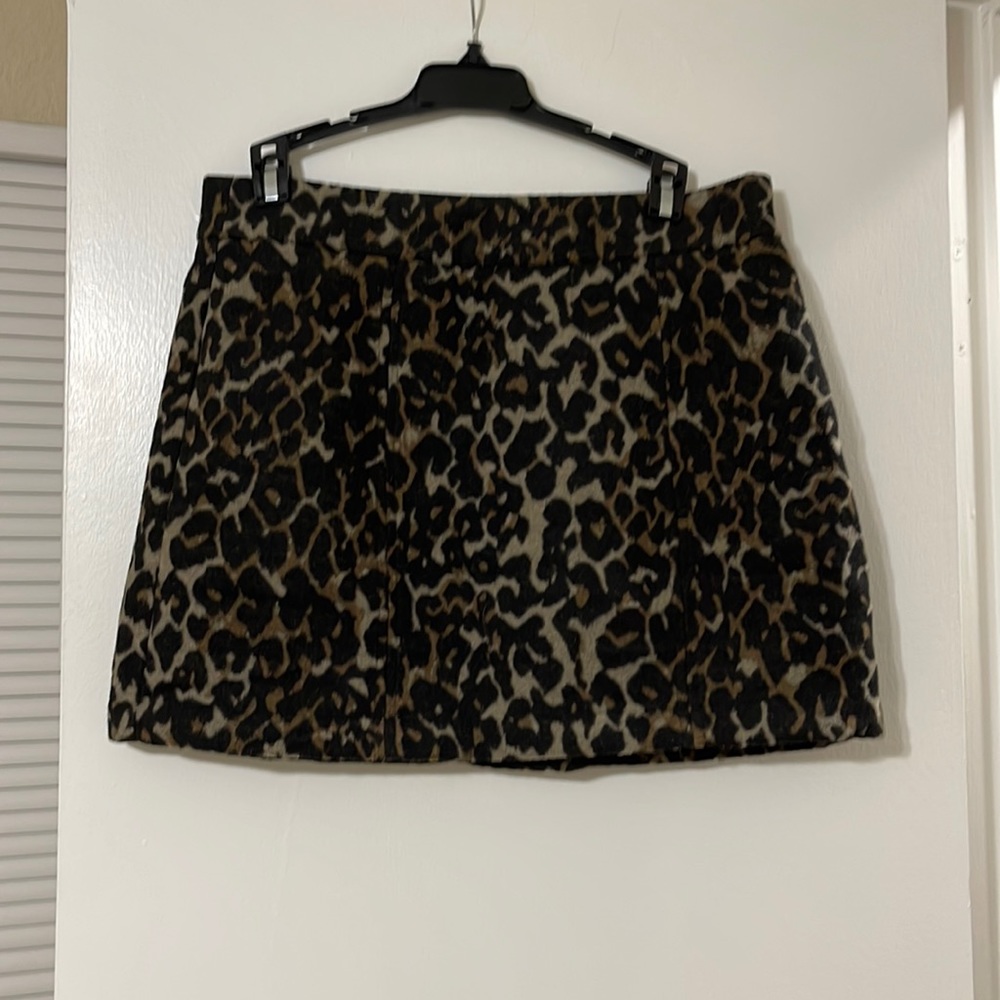 Cheetah skirt